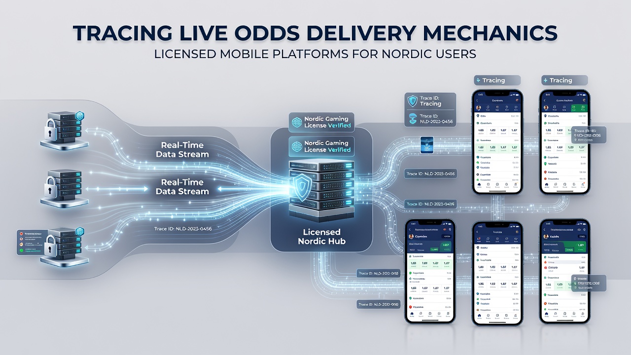 Screenshot of a Nordic mobile betting interface displaying live odds updates